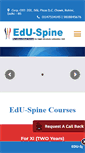Mobile Screenshot of eduspine.com